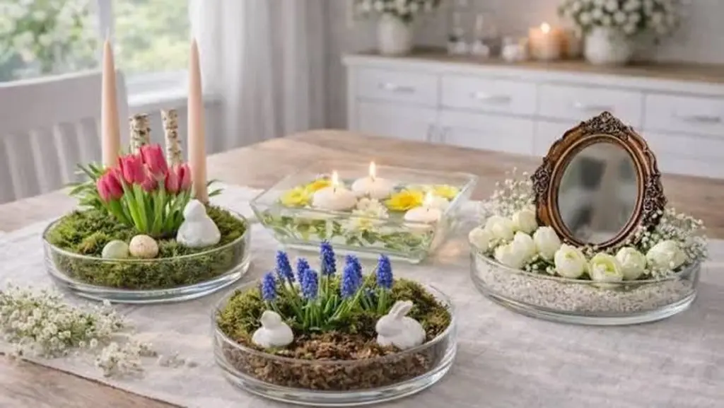 Narcisos y micro-LED: decora tu cuenco de cristal esta Primavera con diseño biofílico