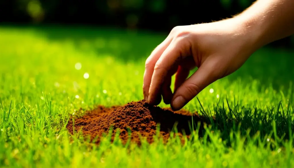 No tires el poso de café: el truco natural para un césped verde en 3 semanas