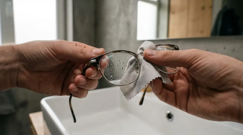 Olvídate del lavavajillas: este método casero deja tus gafas impecables sin rayar las lentes