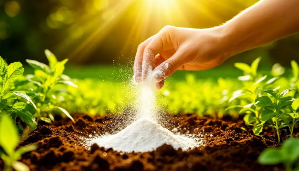 Plantas apagadas: usa Bicarbonato de sodio para equilibrar el pH del suelo