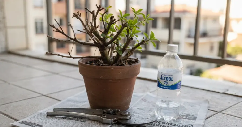 Poda de plantas en macetas: el truco profesional para un jardín interior sin desorden
