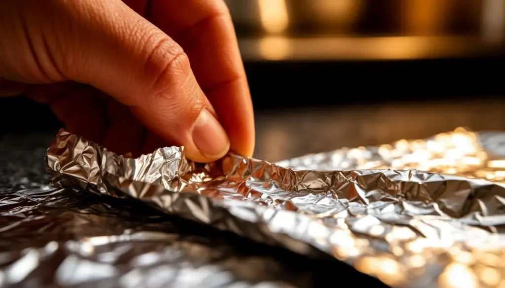 Por qué el papel de aluminio tiene una cara mate y qué lado usar según los expertos
