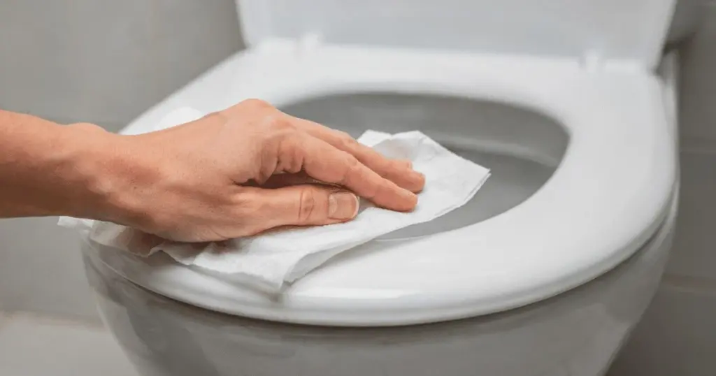 Por qué limpiar el asiento del inodoro con papel higiénico daña su superficie