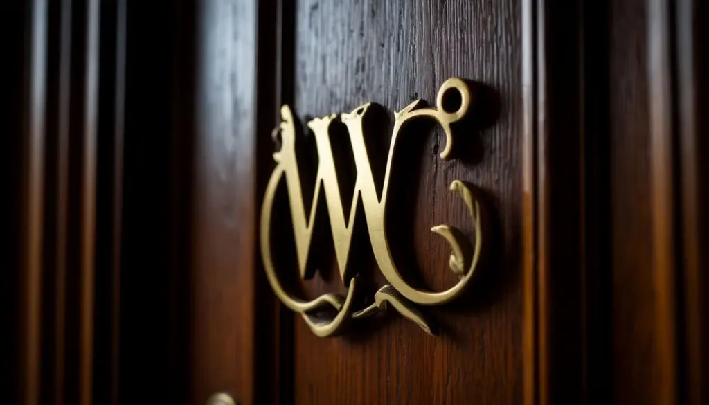 Por qué los baños públicos conservan las letras WC en la puerta