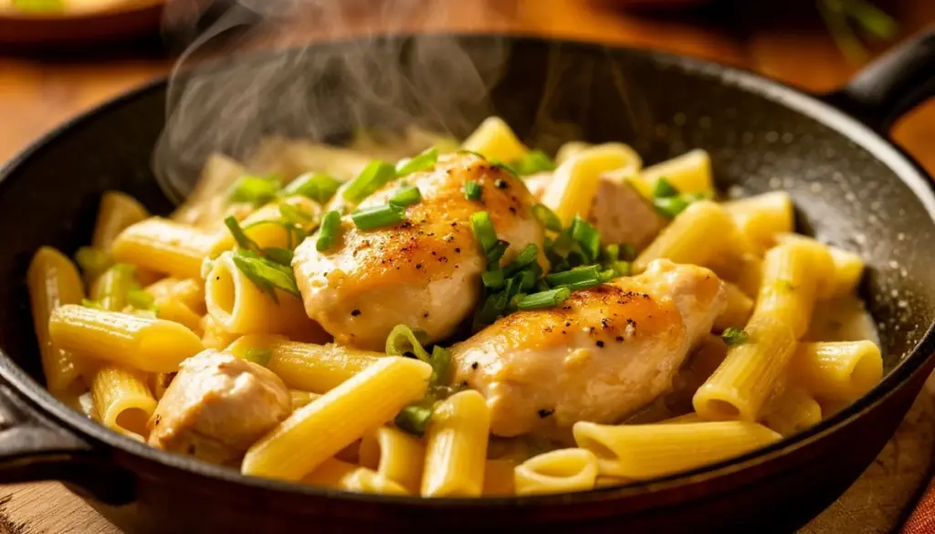 Por qué los chefs añaden una cucharada de queso crema a la pasta con puerros