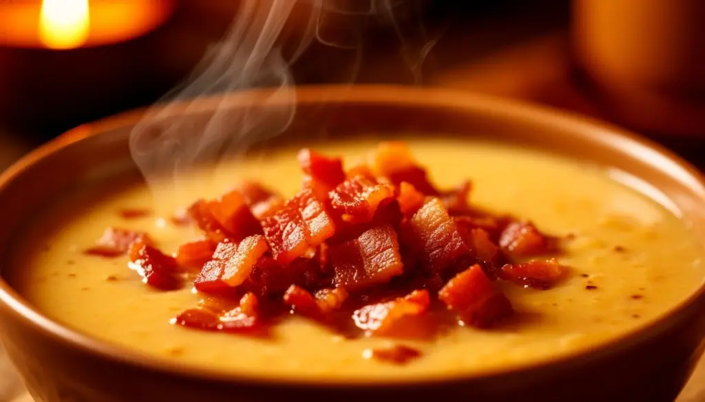 Por qué los chefs siempre añaden una cucharada de queso crema a la sopa de puerros