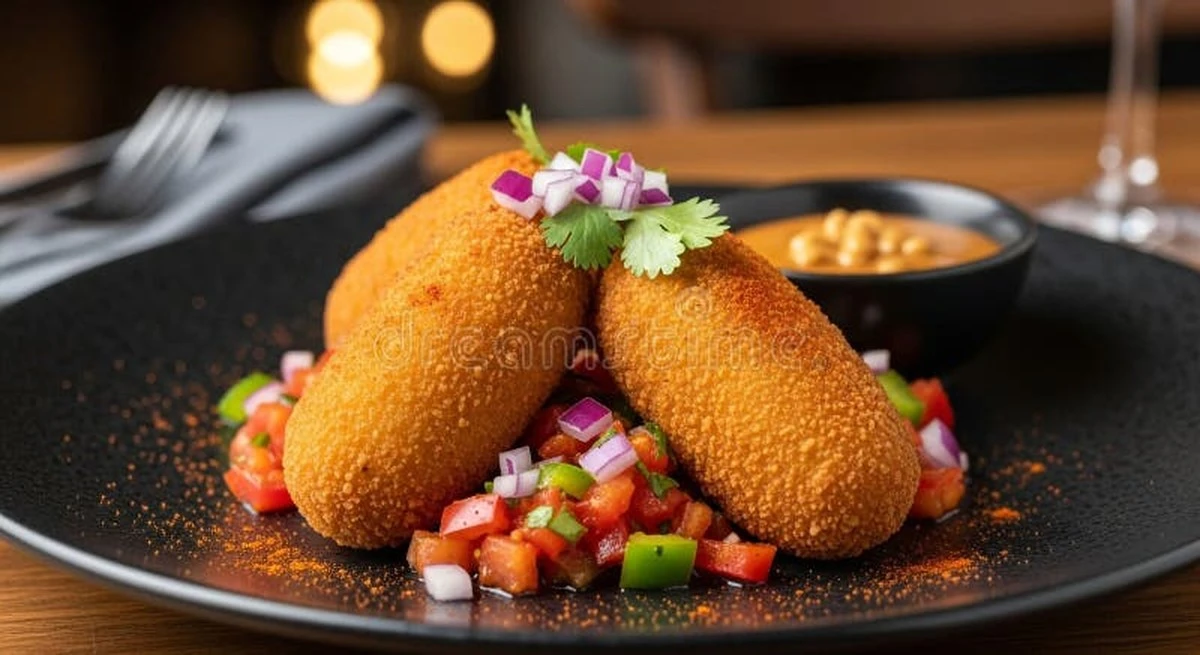 Por qué los cocineros expertos añaden una rodaja de queso frío al relleno de sus croquetas - image 1