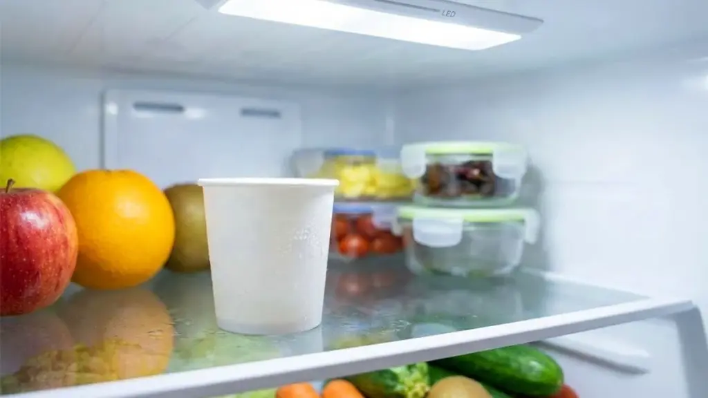 Por qué los expertos en orden ponen un vaso de papel vacío en la nevera durante el invierno