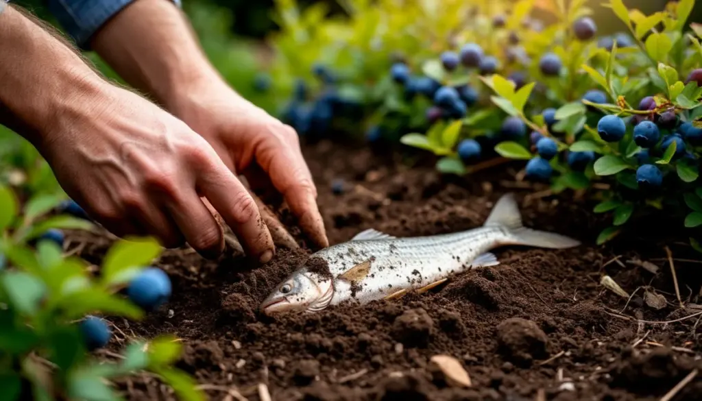 Por qué los jardineros expertos entierran restos de pescado bajo sus arándanos
