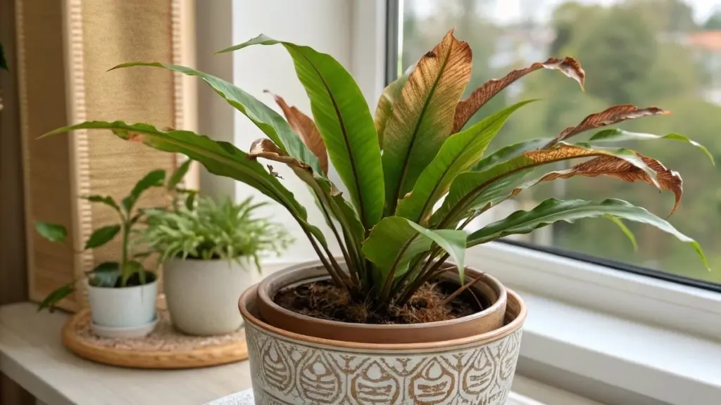 Por qué los jardineros nunca cortan del todo las puntas marrones de las plantas