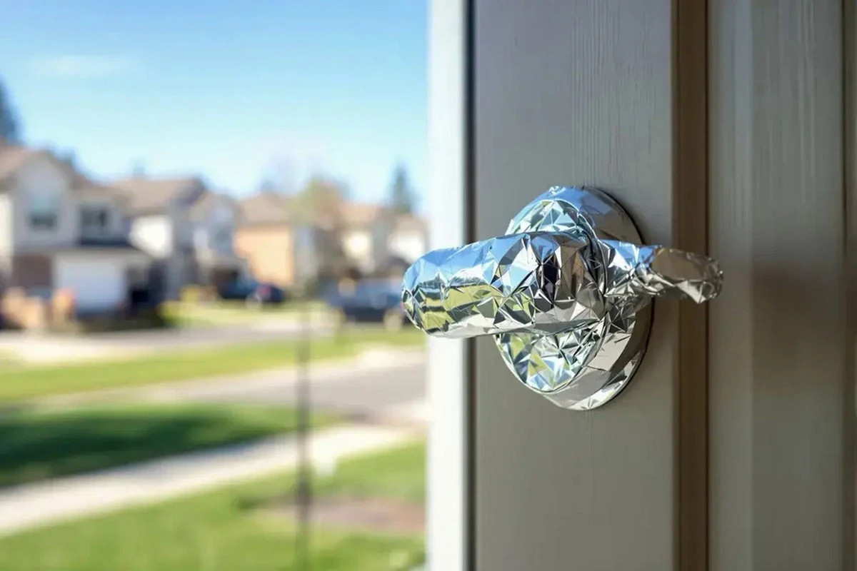 Por qué los pintores expertos siempre envuelven las manillas con papel de aluminio - image 1