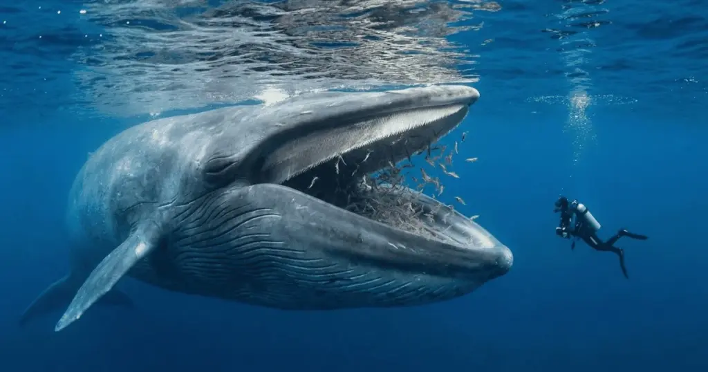 Qué peligros te esperan si una ballena te traga durante una inmersión