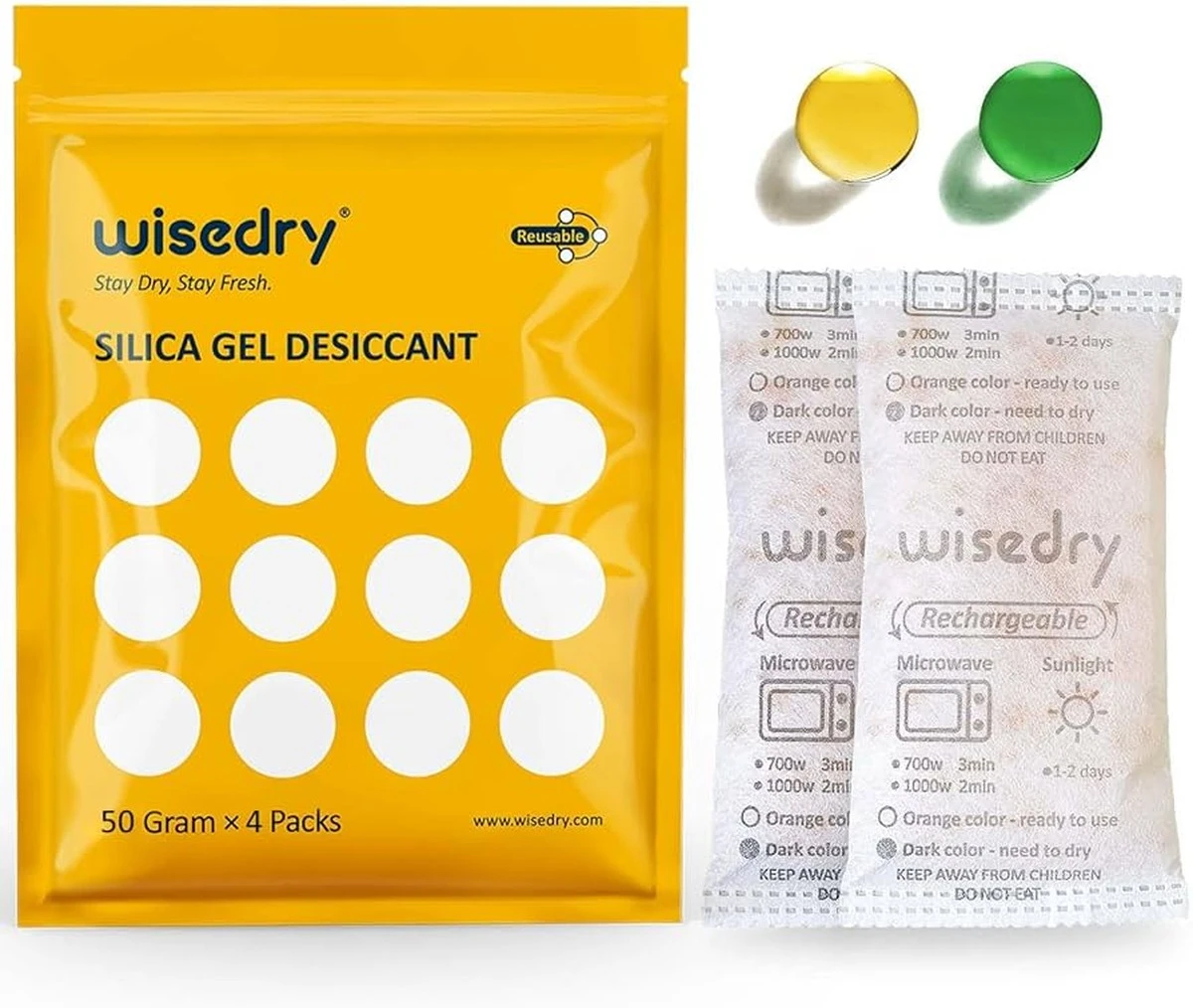 Reutiliza Gel de sílice: deshidrata el Dióxido de silicio en microondas - image 1