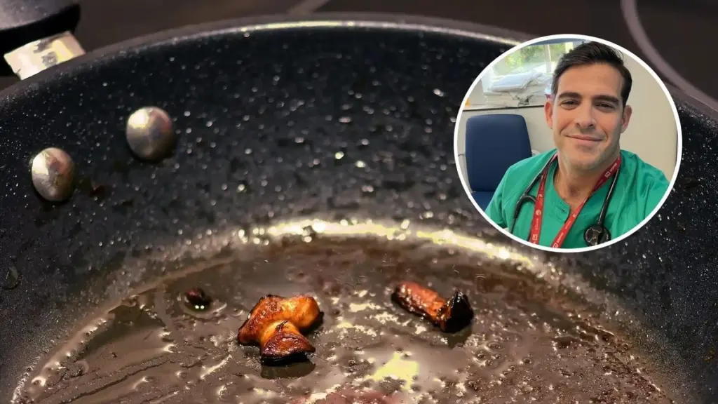 ¿Teflón rayado? Los riesgos de los microplásticos y químicos eternos en la cocina