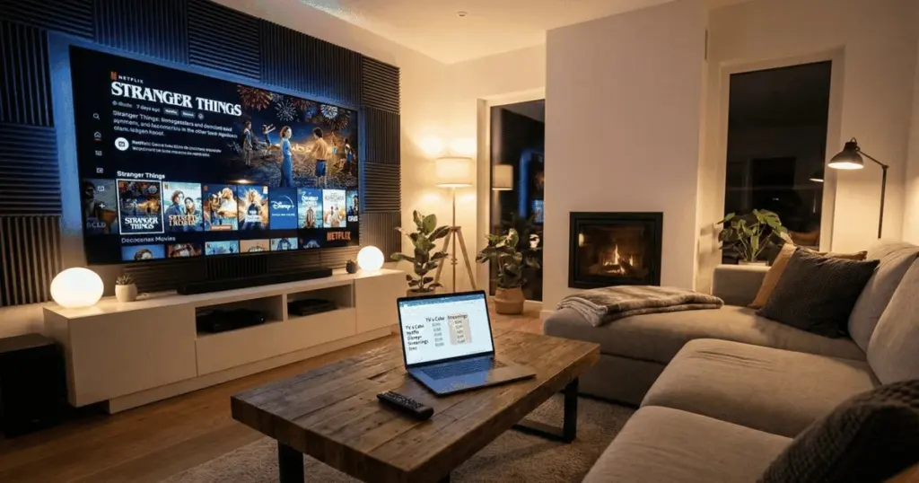 TV por assinatura vs. 5 streamings: a batalha financeira que define seu lazer este mês