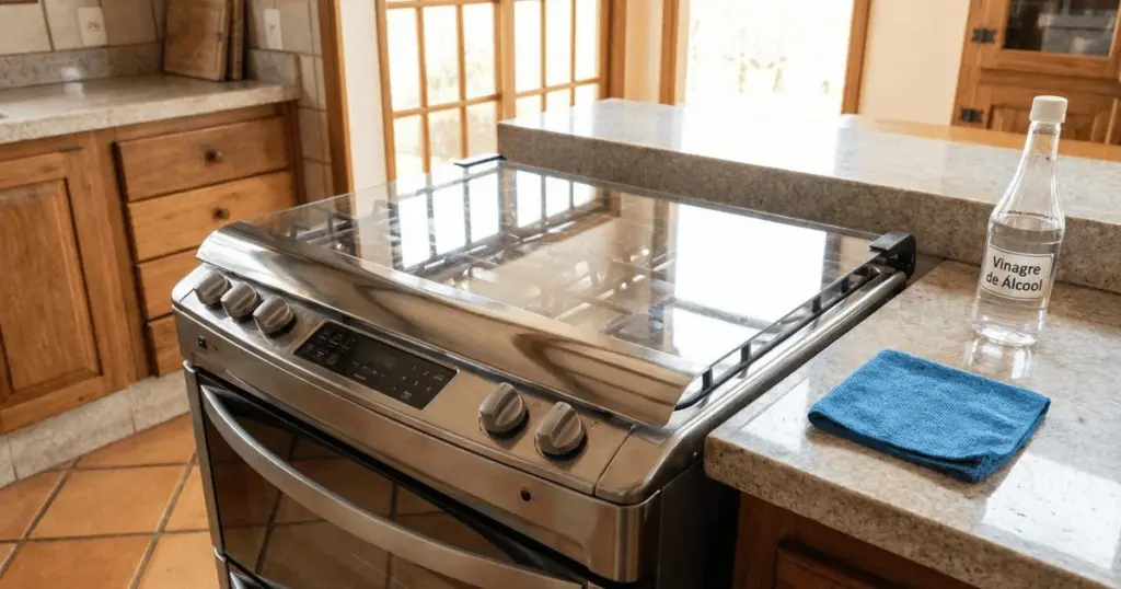 Vinagre: El truco infalible para eliminar grasa y devolver el brillo a tu cocina de acero inoxidable