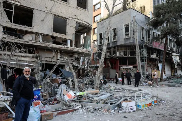 Edificios destruidos