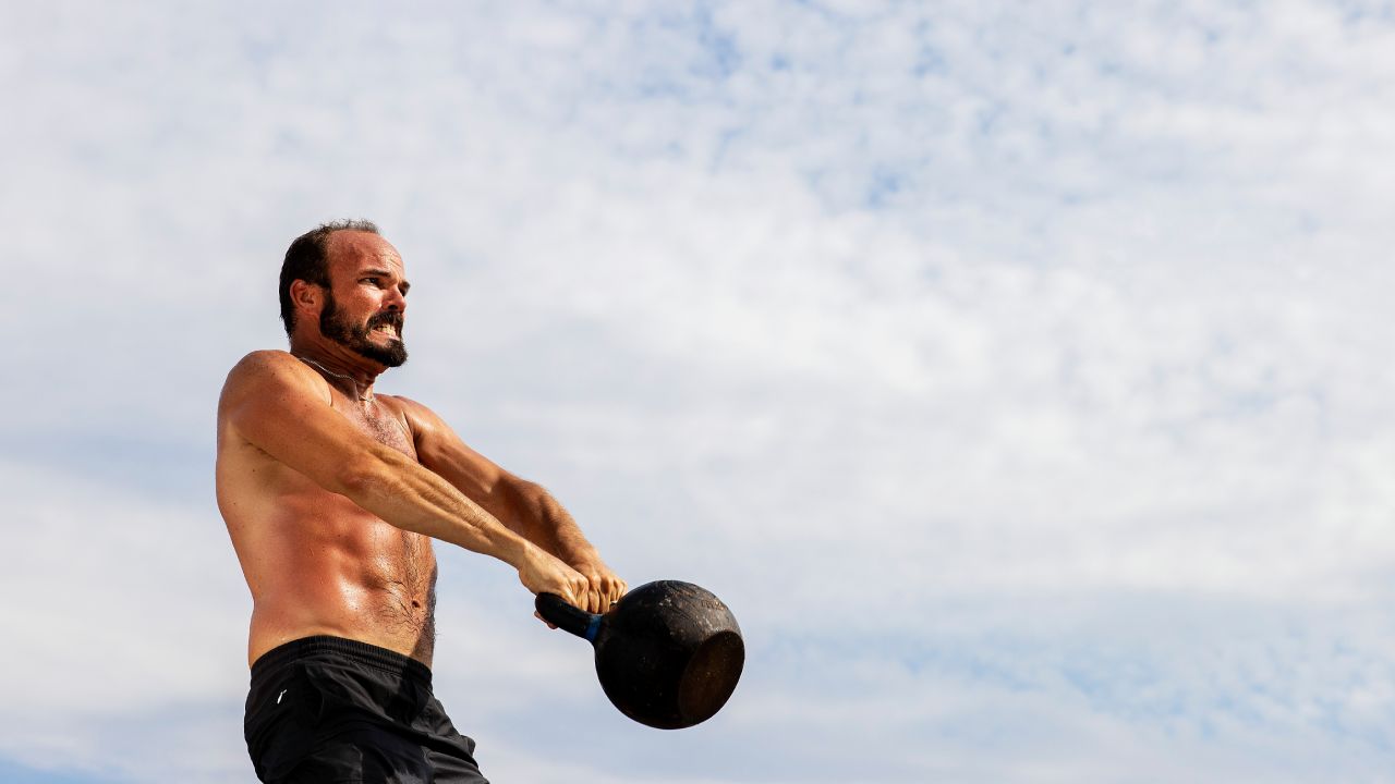 Foto: Competición de fitness en Nueva York. (Getty Images/Al Bello)