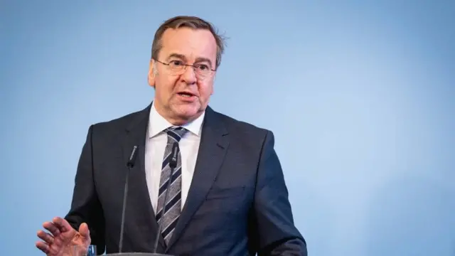 Ministro de Defensa alemán, Boris Pistorius