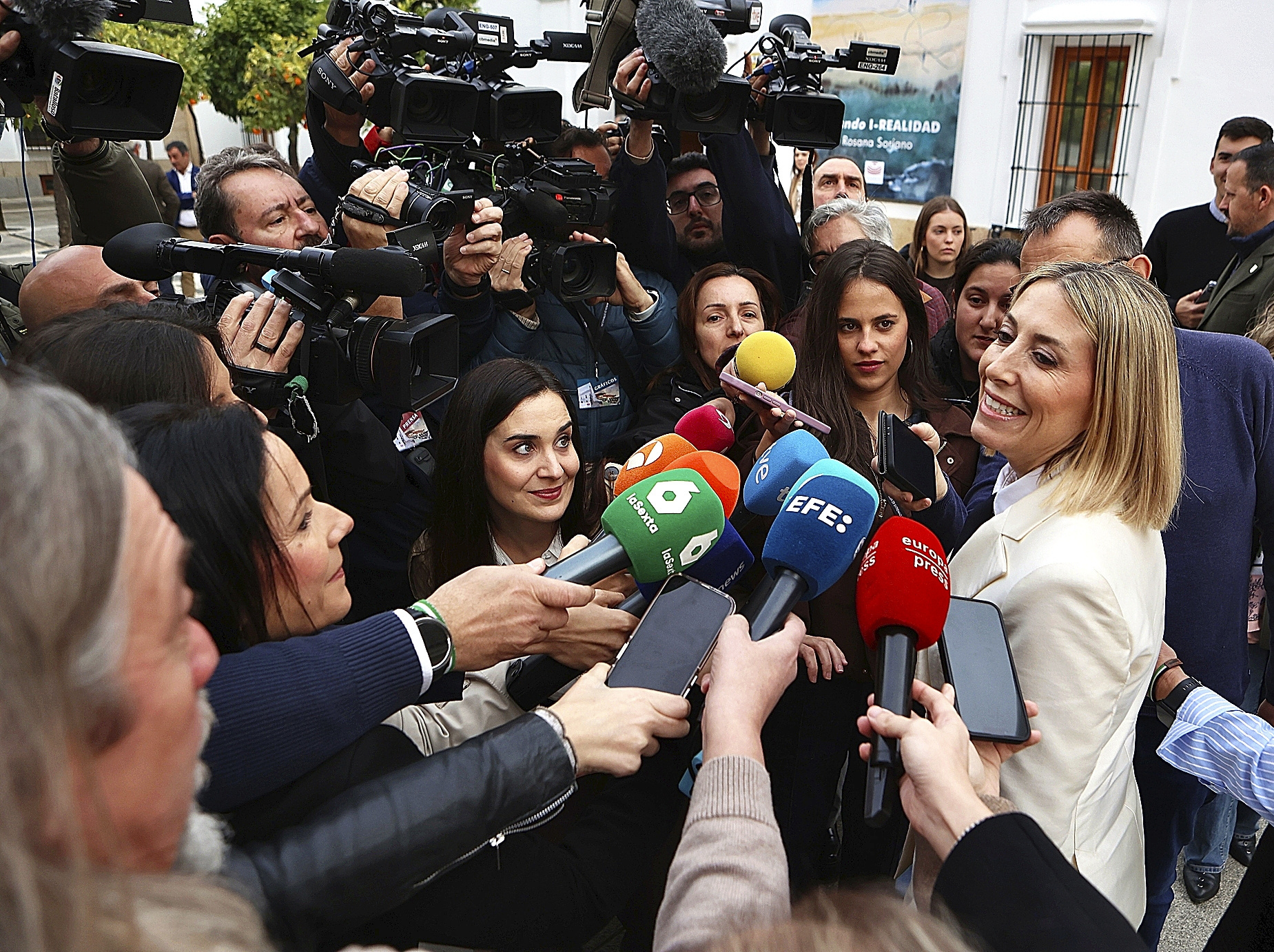 María Guardiola, candidata a la Presidencia de la Junta de Extremadura.