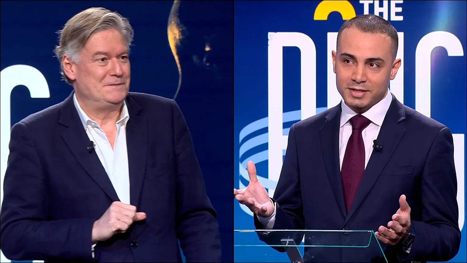 MEPs Antonio López-Istúriz (EPP) and Daniel Attard (S&amp;D) in The Ring