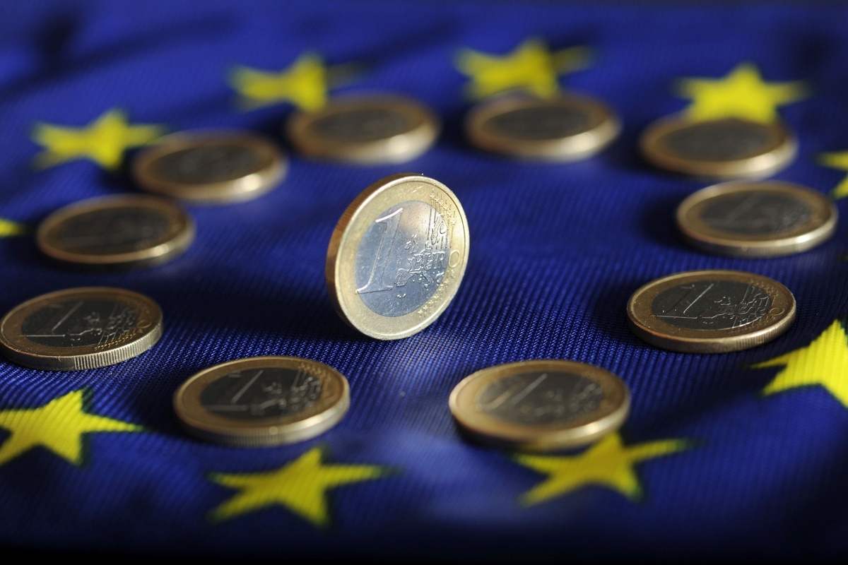 El euro, también llamada moneda