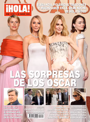 Portada de la revista 'HOLA'