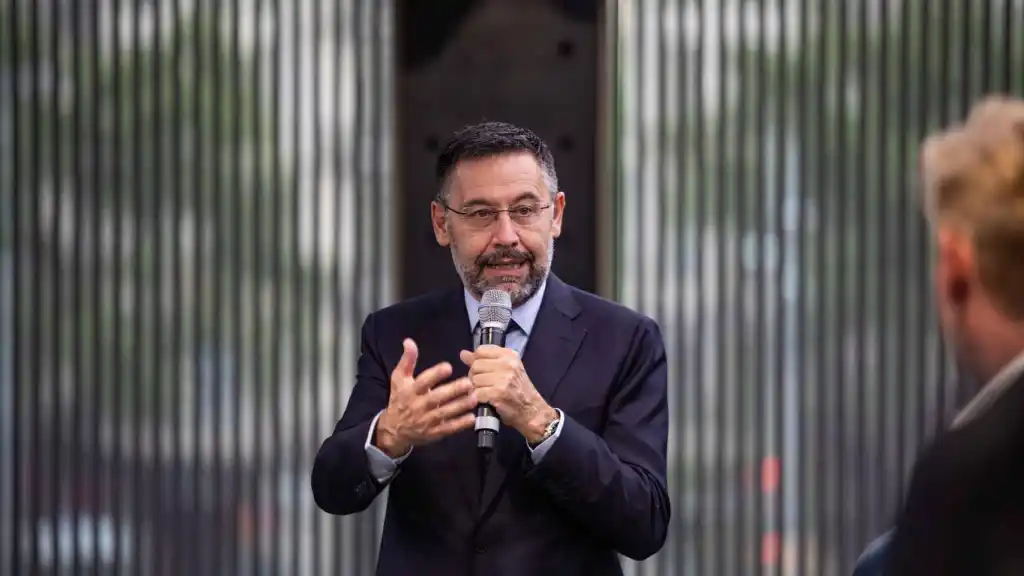 Josep Maria Bartomeu, durante un acto.