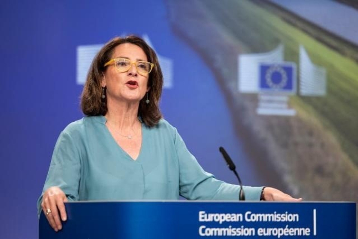 La vicepresidenta comunitaria, Teresa Ribera,