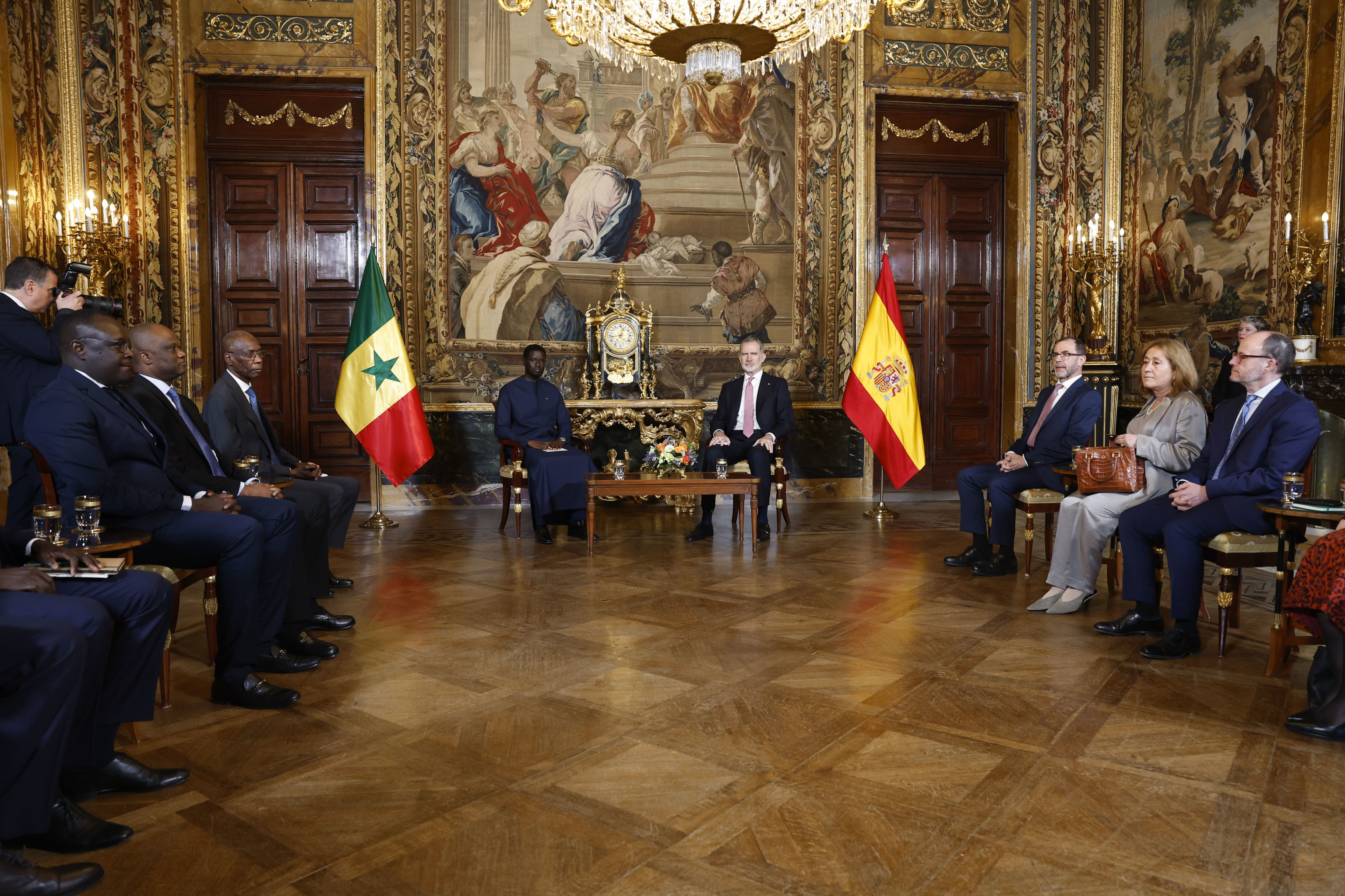 Reunión de las delegaciones