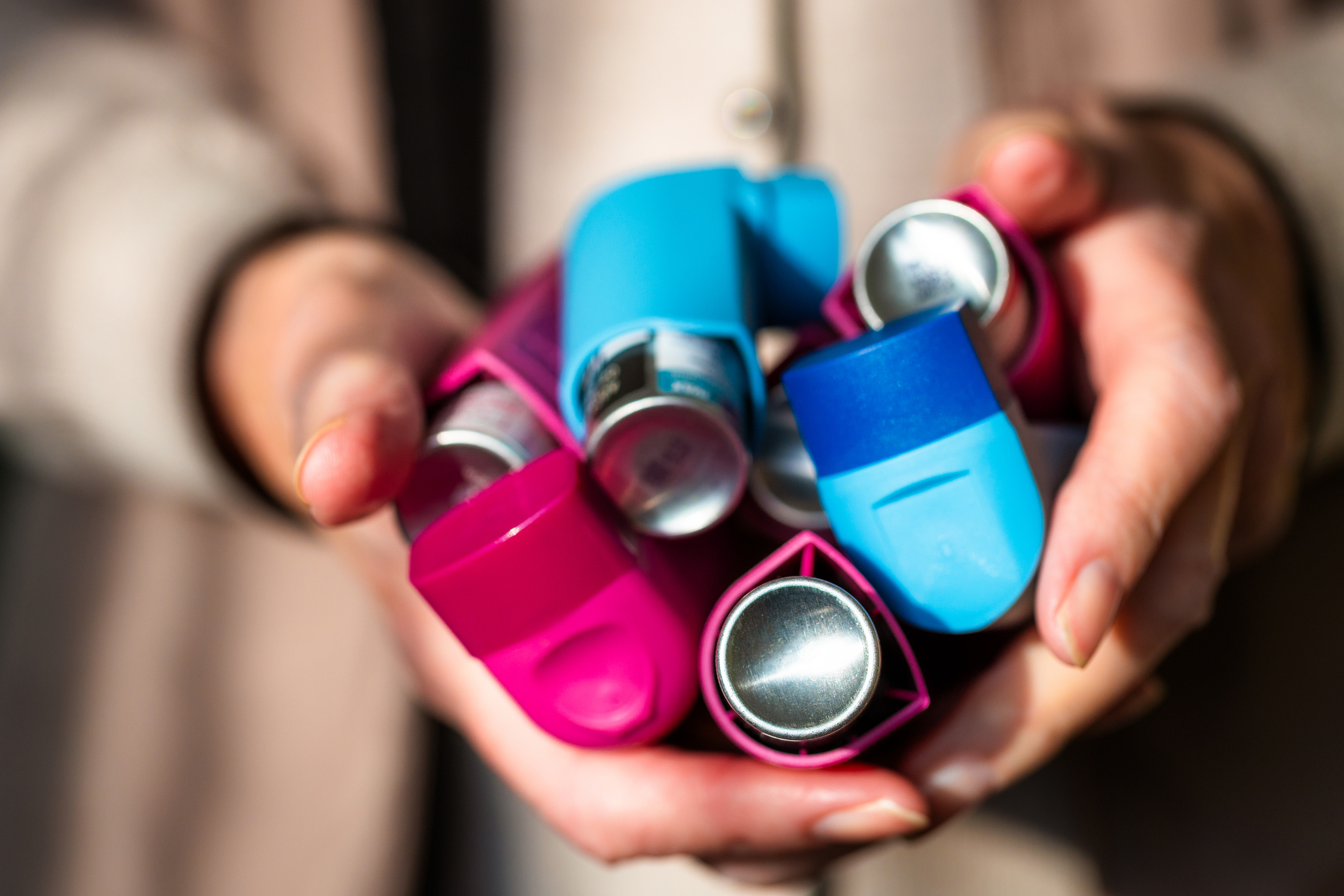 Inhaladores. (iStock)