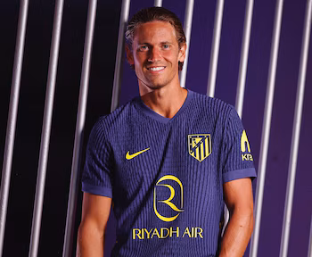 El jugador del Atlético de