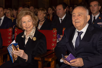 La reina Sofía ha presidido en la Catedral de Mallorca el concierto anual de Pascua “Réquiem de Verdi". (X.com @CasaReal)
