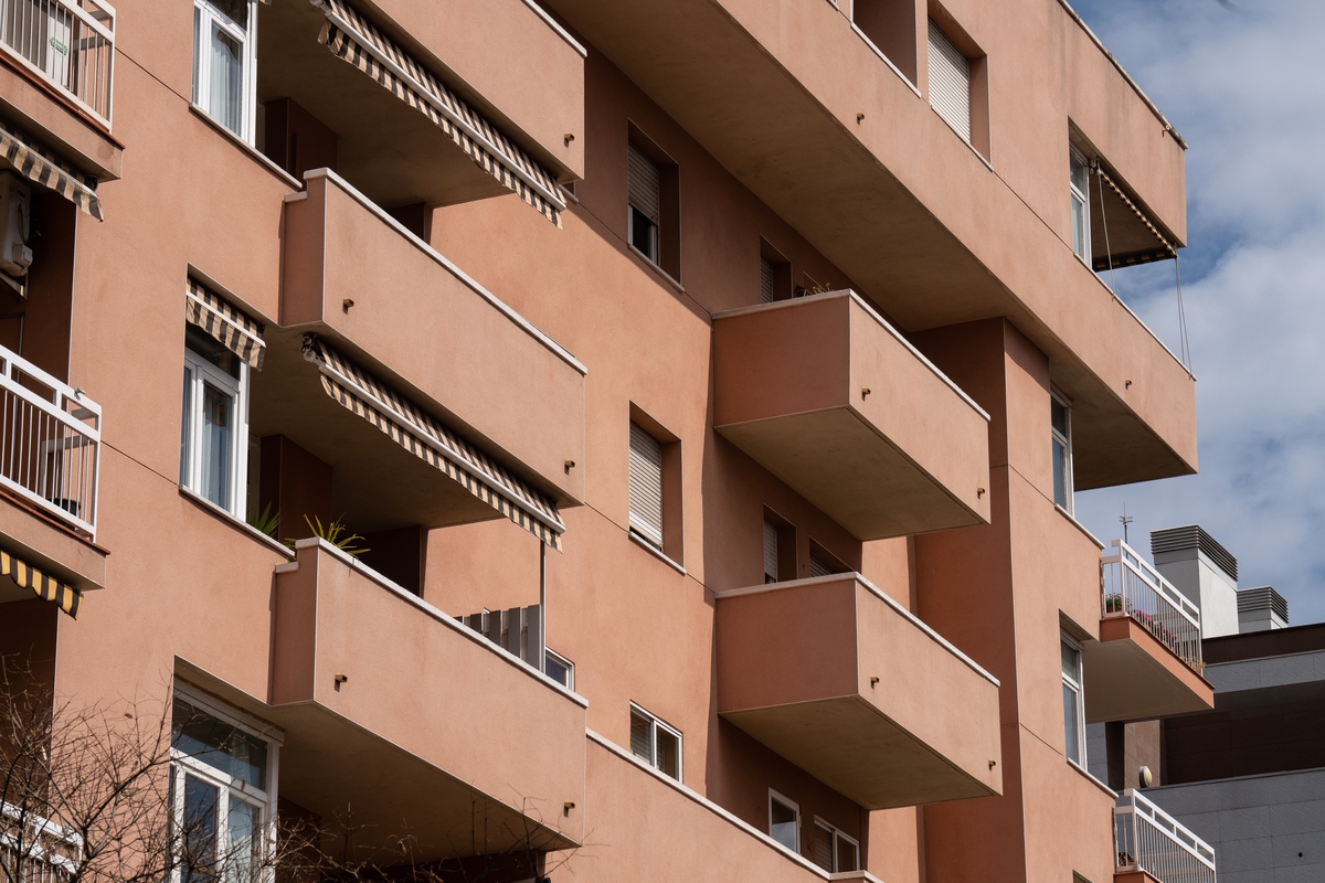 Fachada de un edificio en