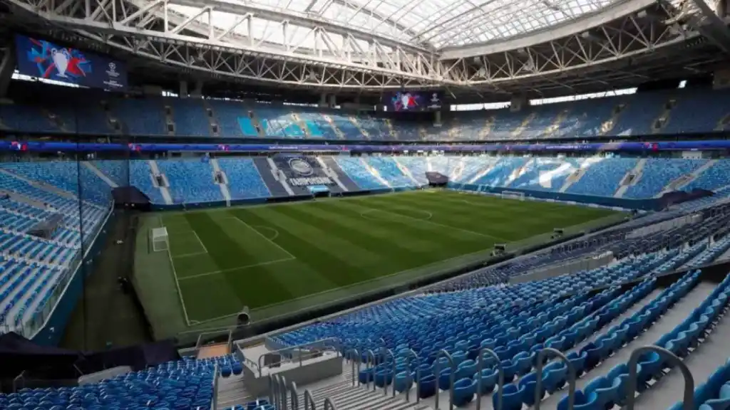 El Gazprom Arena, estadio del Zenit.