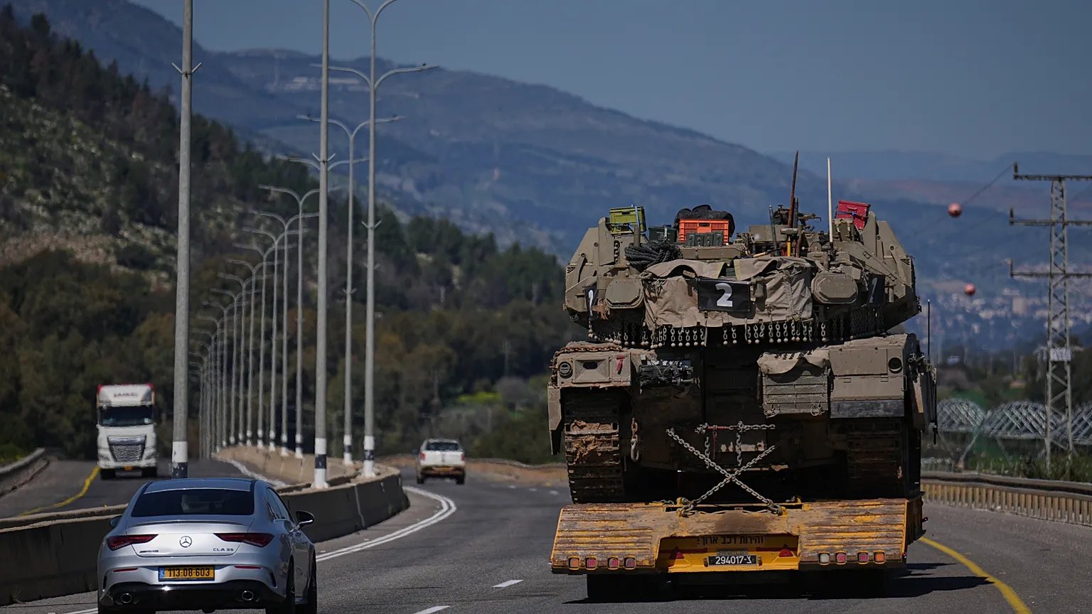 A tank in Israel
