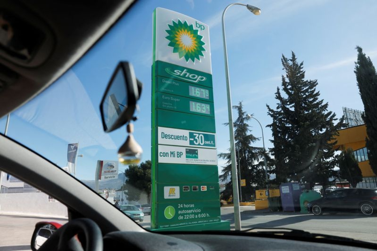 Una gasolinera BP en Ronda, Andalucía. REUTERS/Jon Nazca
