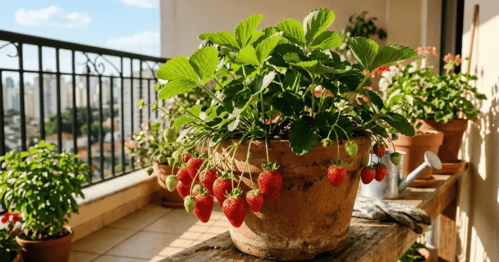 6 claves para que tus fresas en maceta crezcan jugosas y dulces en casa