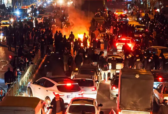 Las protestas masivas de enero de 2026.