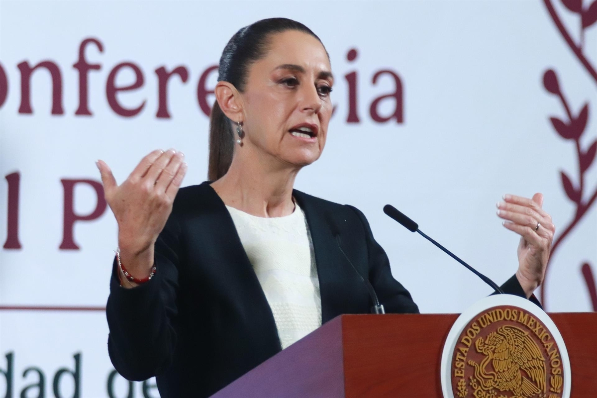La presidenta de México, Claudia