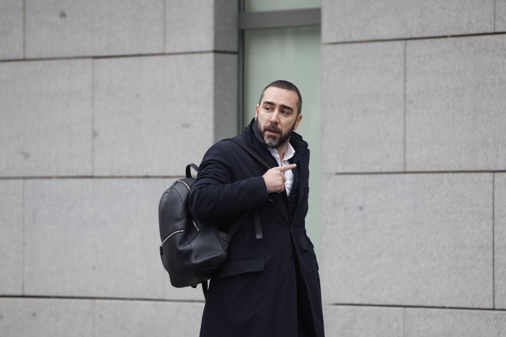 Víctor de Aldama, el pasado enero, a su llegada a la Audiencia Nacional.