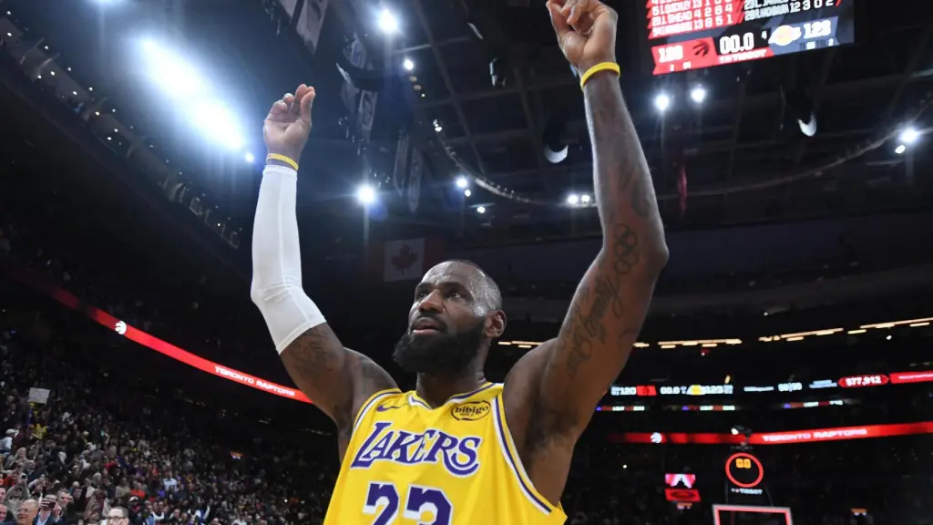 LeBron James, con Los Angeles Lakers