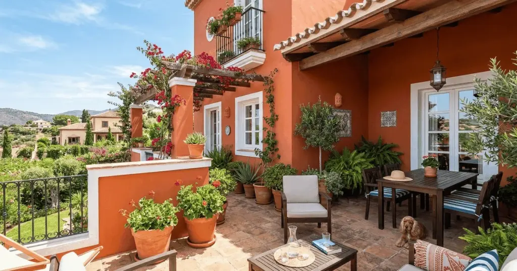 7 colores de pintura para terrazas que resisten el sol y lucen perfectos todo el año