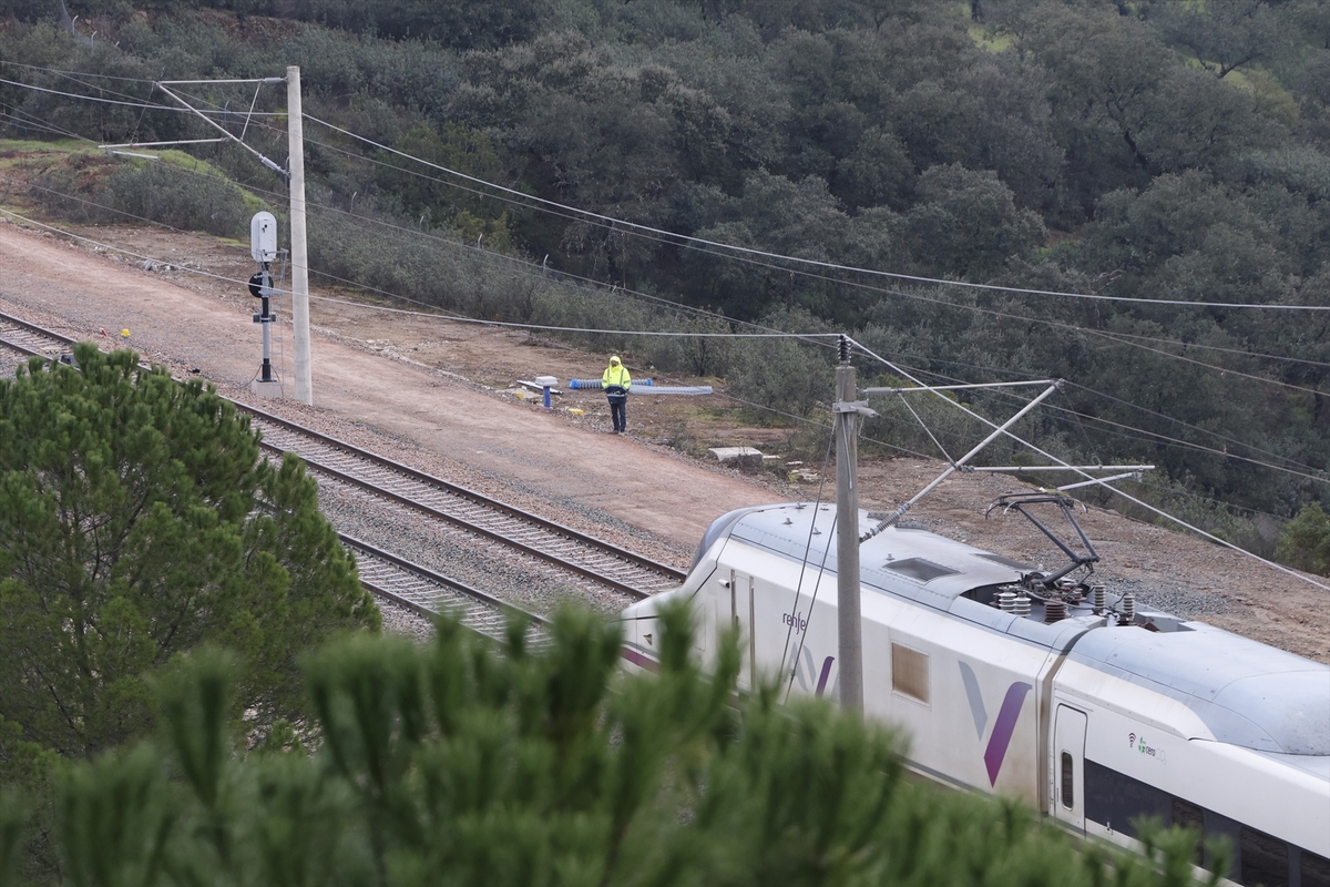 Imagen de un tren AVE