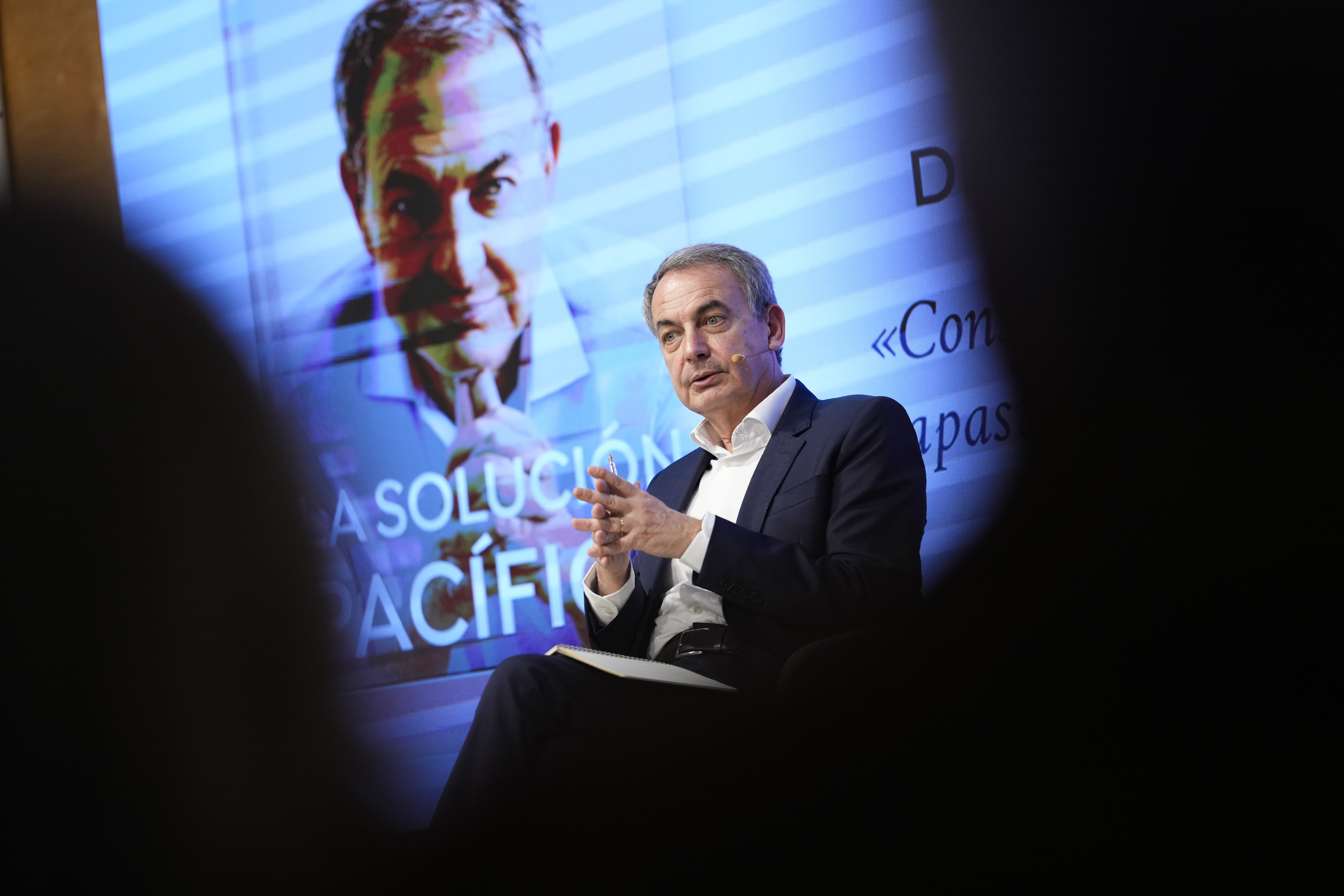 El ex presidente del Gobierno, José Luis Rodríguez Zapatero, en Madrid en abril de 2025.