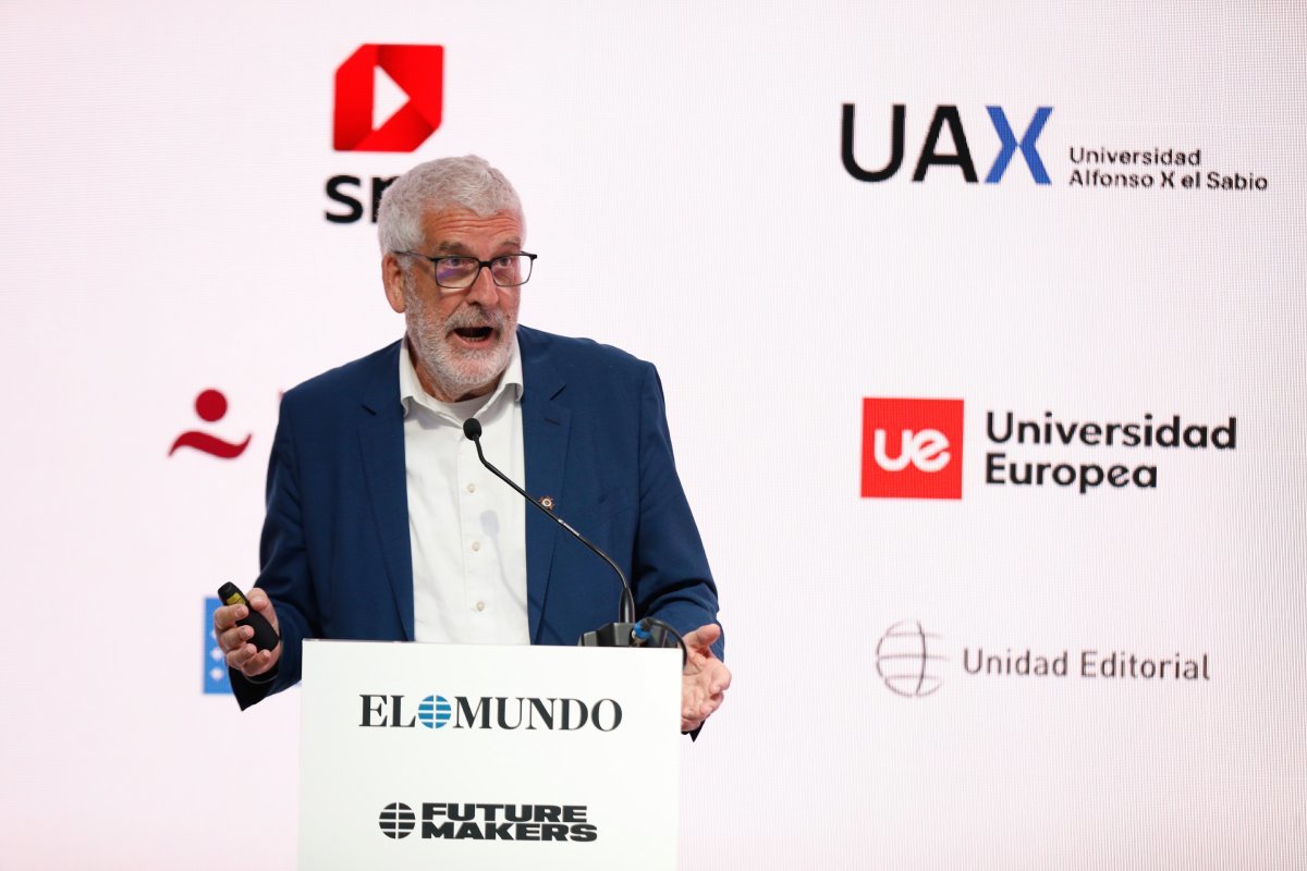 Un momento de la intervención del filósofo y pedagogo Gregorio Luri.
