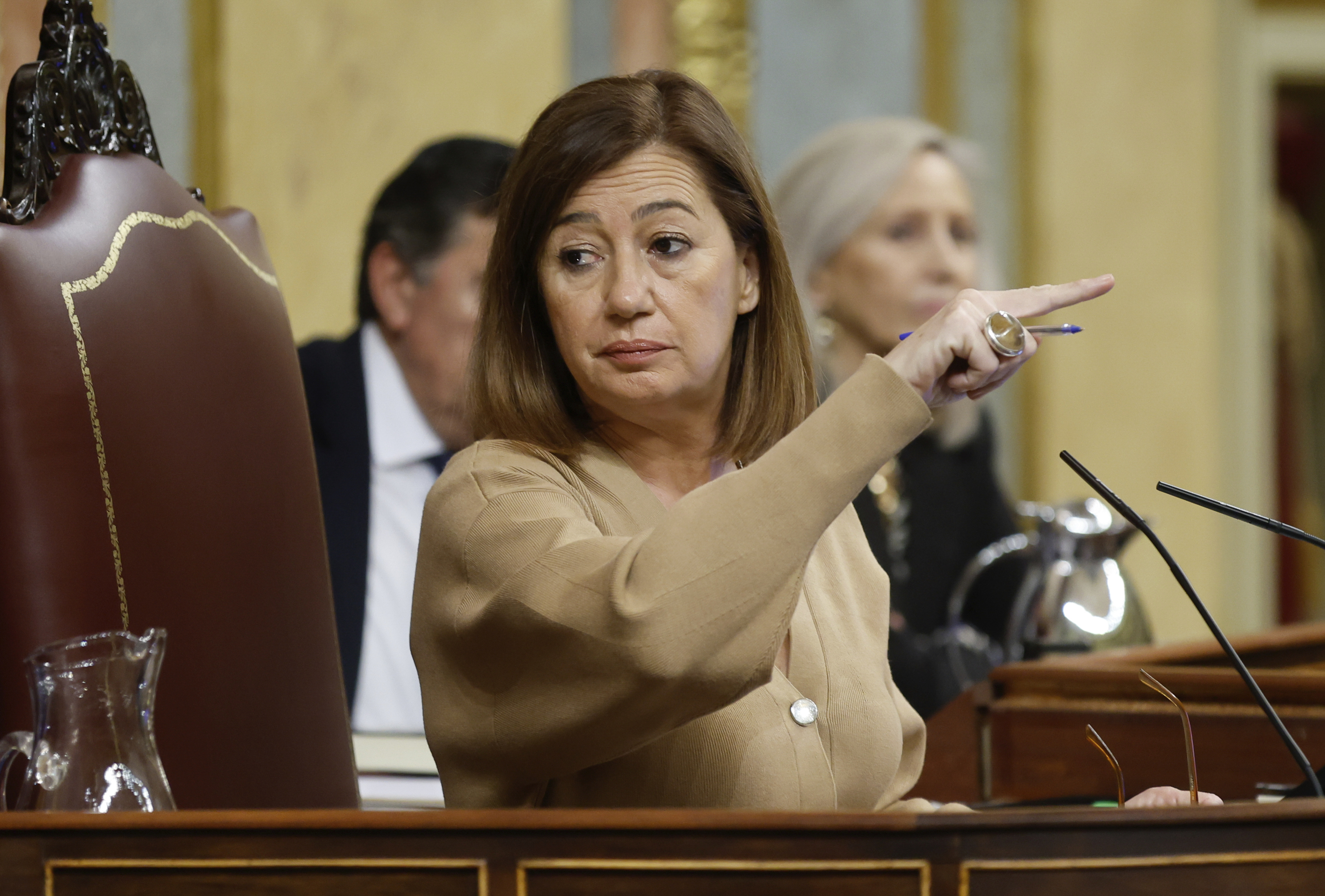 Francina Armengol, en el Congreso.