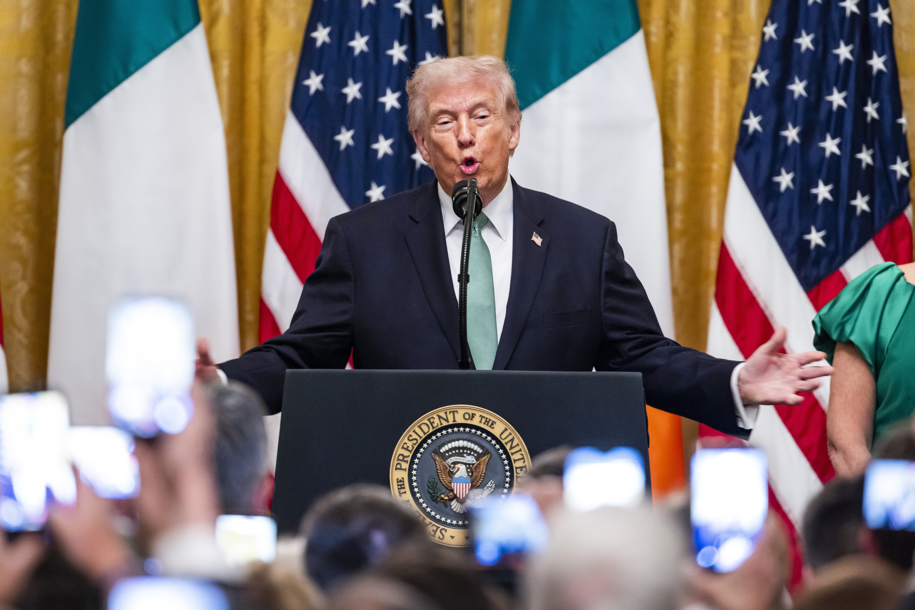 El presidente de EEUU, Donald Trump