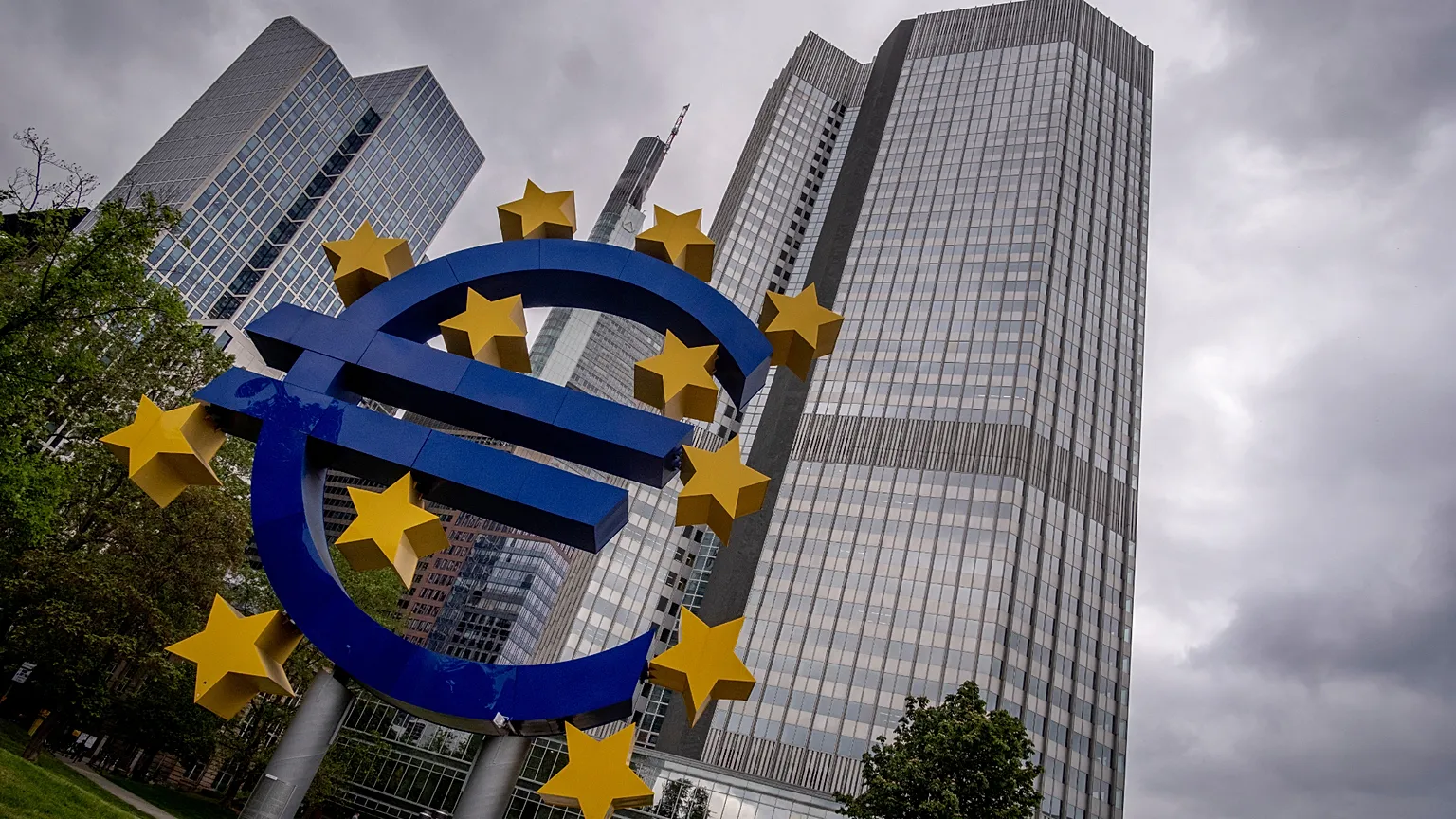 European Central Bank in Frankfurt, Germany 