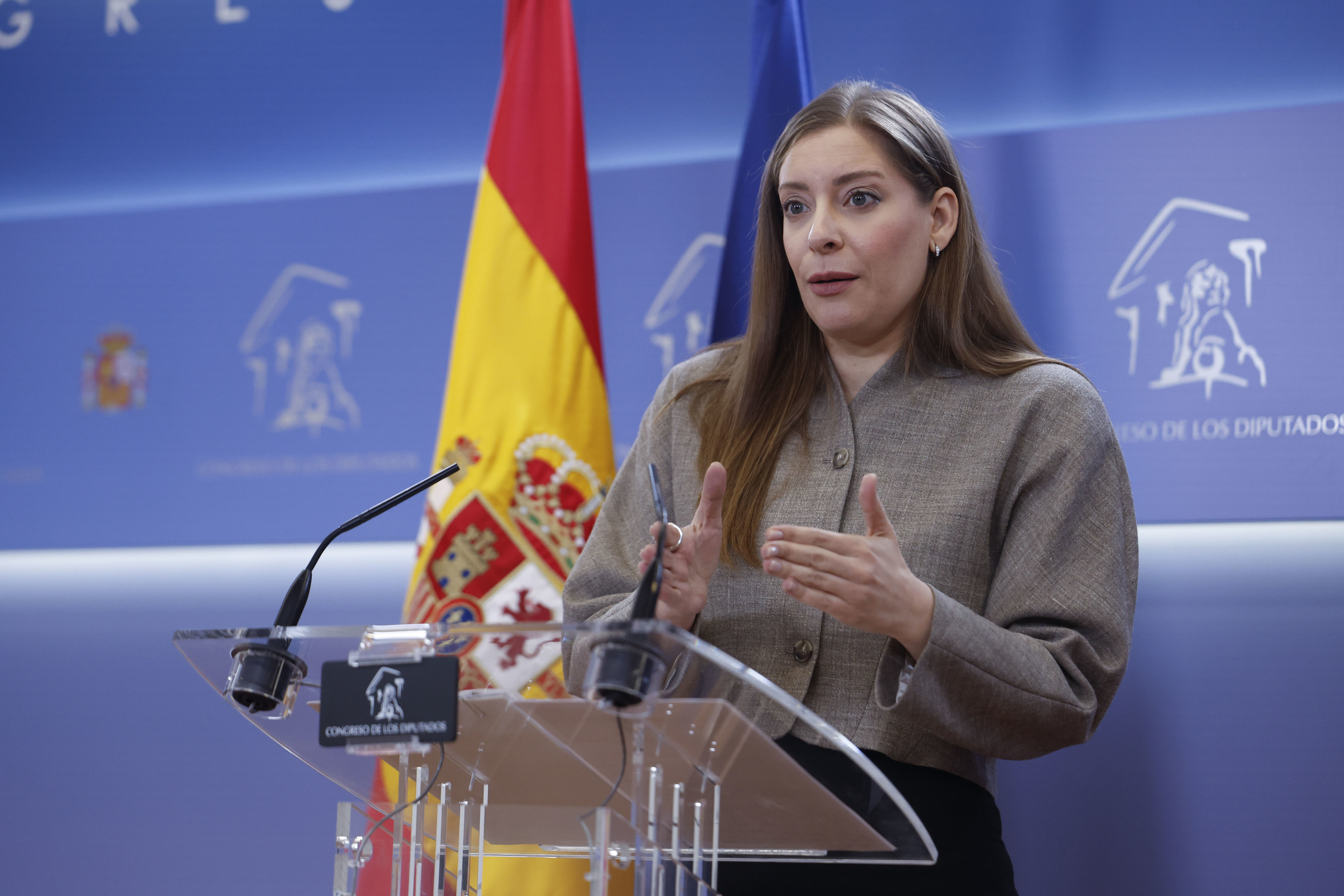 La portavoz del PP en el Congreso, Ester Muñoz.